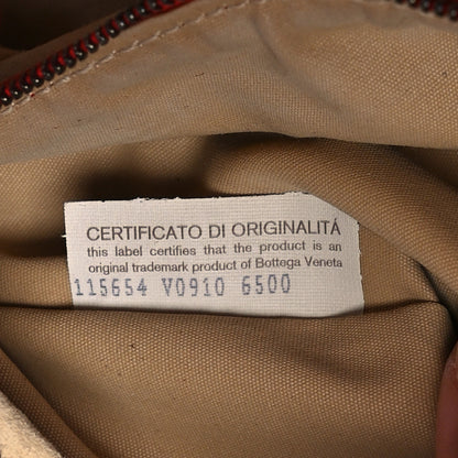 Bottega Veneta Nappa Intrecciato Fringe Large Veneta Hobo Rosso 7 of 10