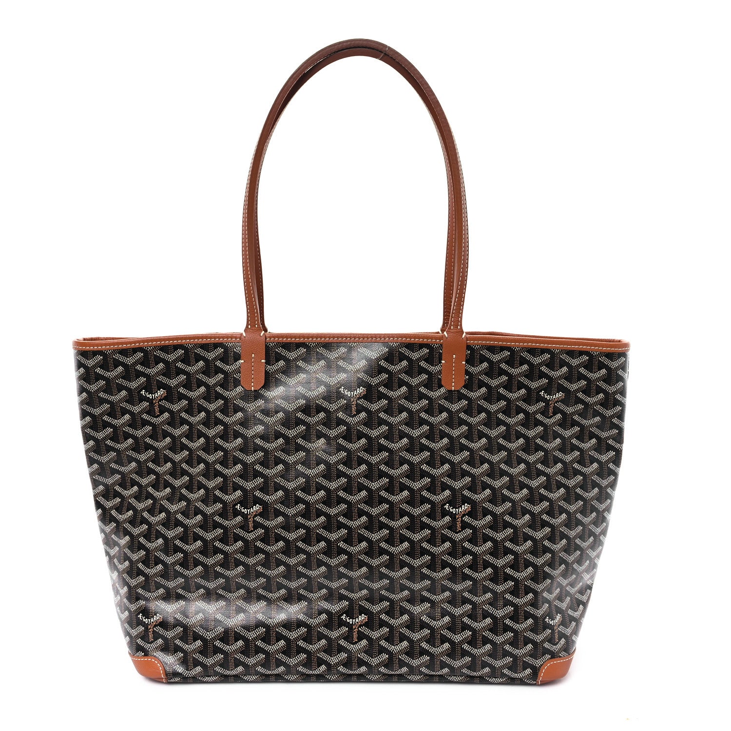 Goyard Goyardine Artois MM Black Gold 1 of 10