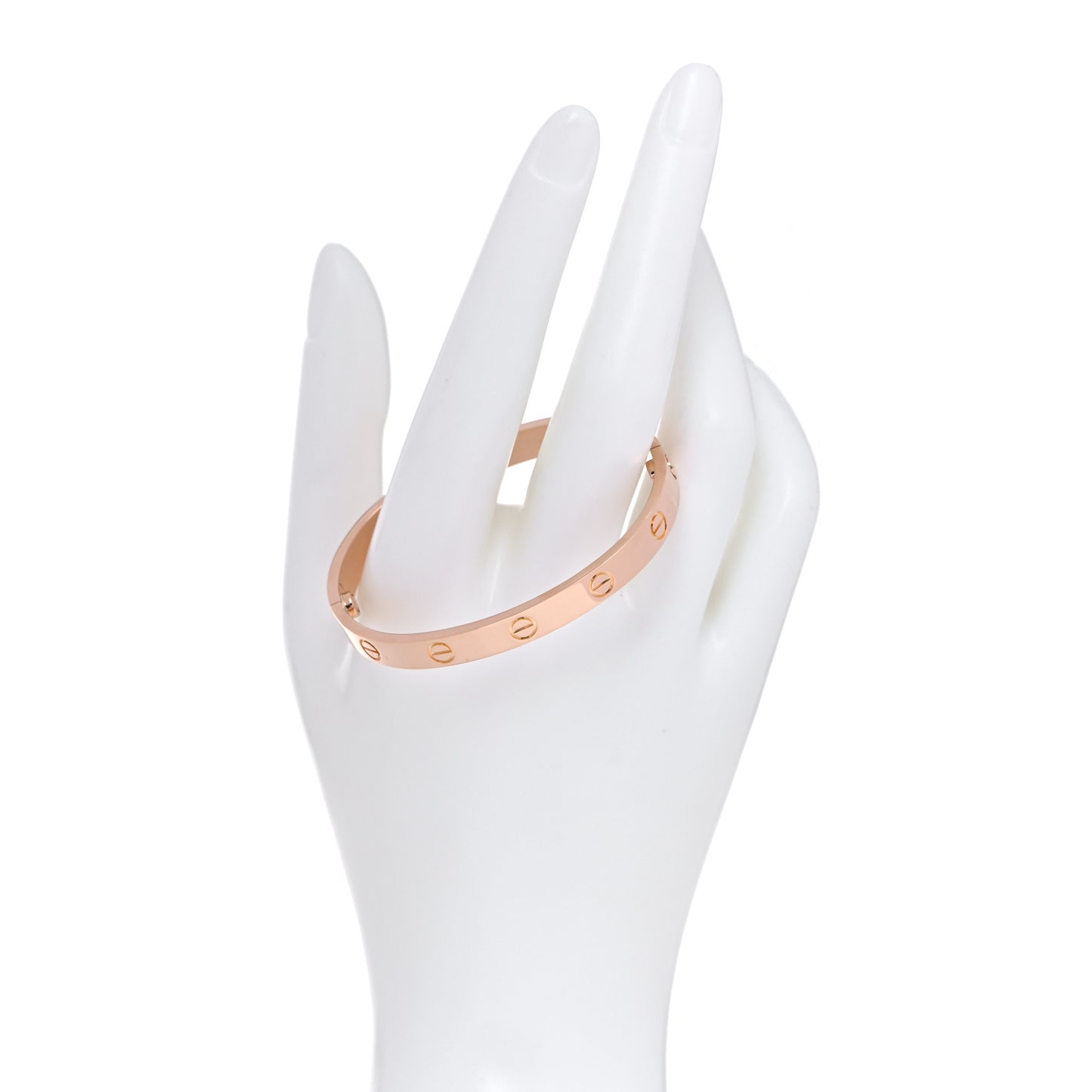 18K Pink Gold LOVE Bracelet 16