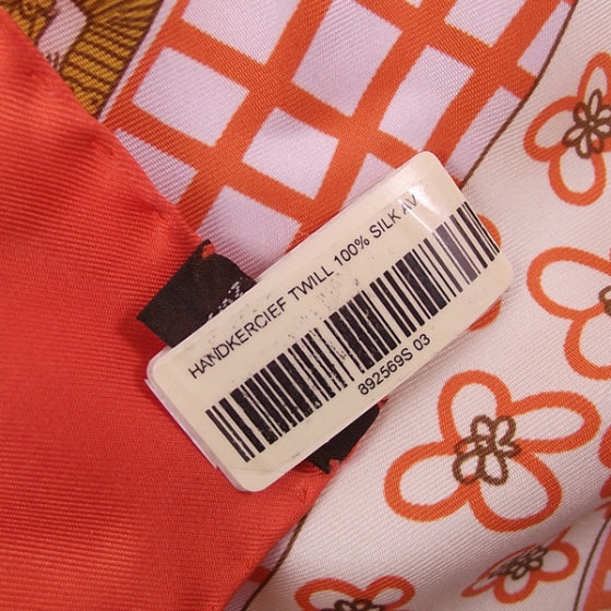 Hermes Silk Scarf Avez-Vous Bien Dormi By A.Gonnet 7 of 7