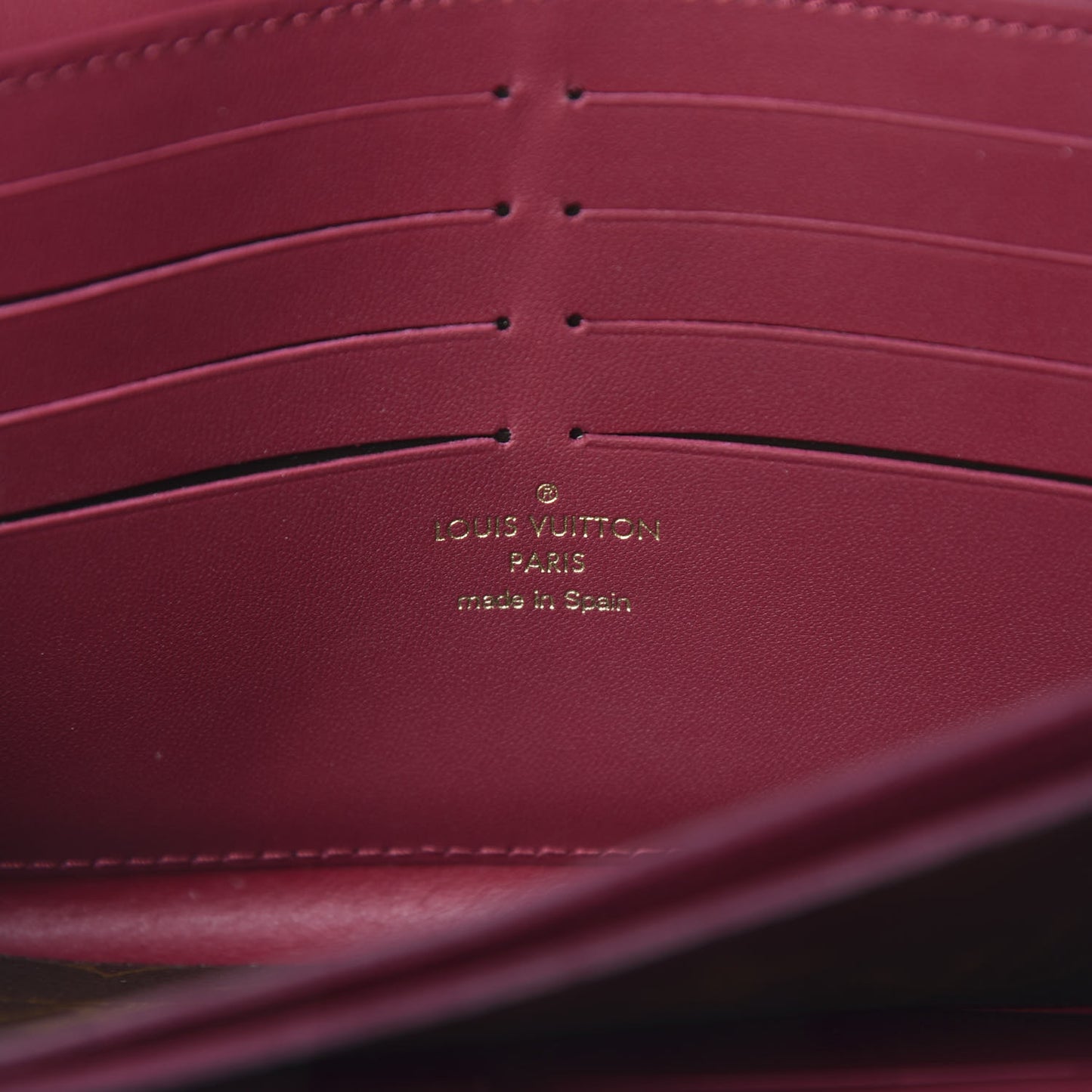 Monogram Flore Wallet Fuchsia