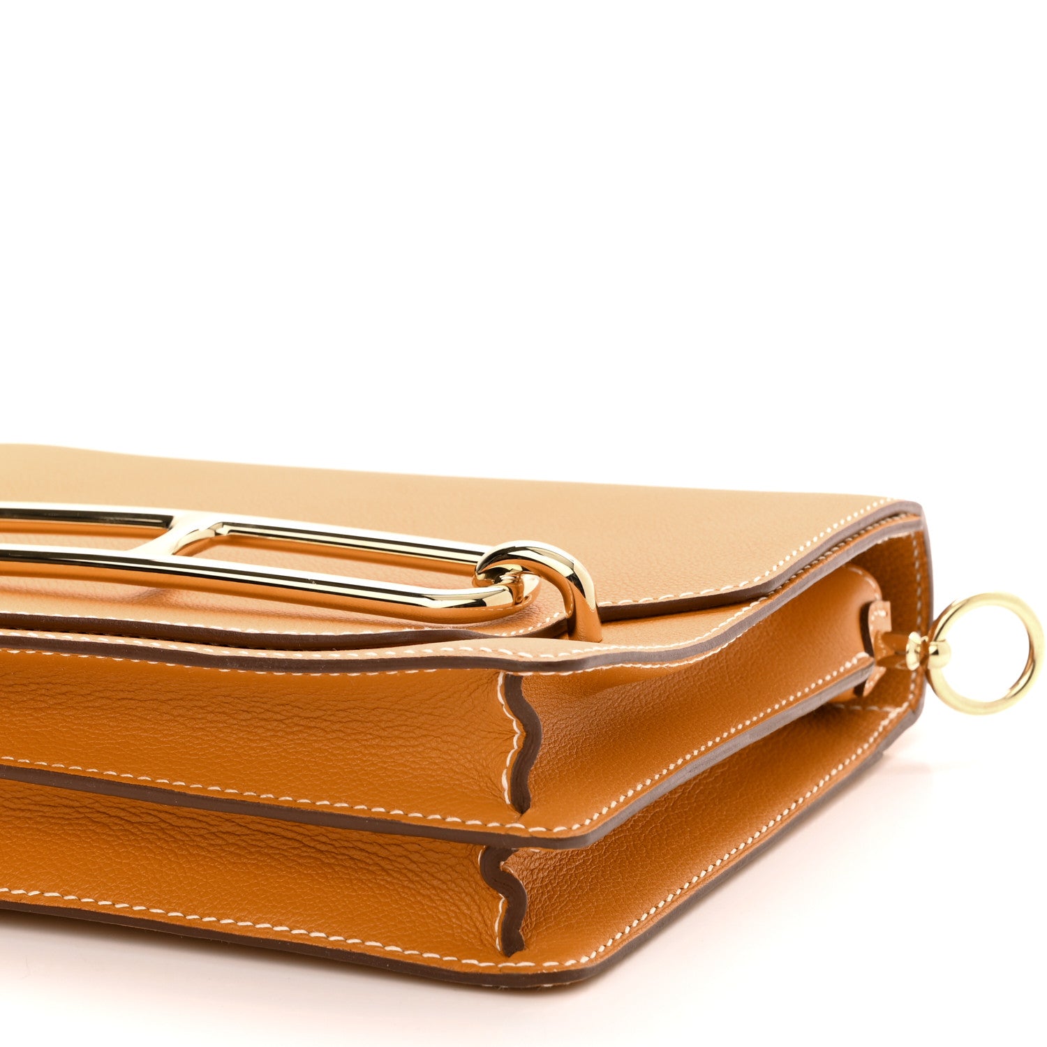 Hermes Evercolor Mini Sac Roulis Abricot 8 of 8