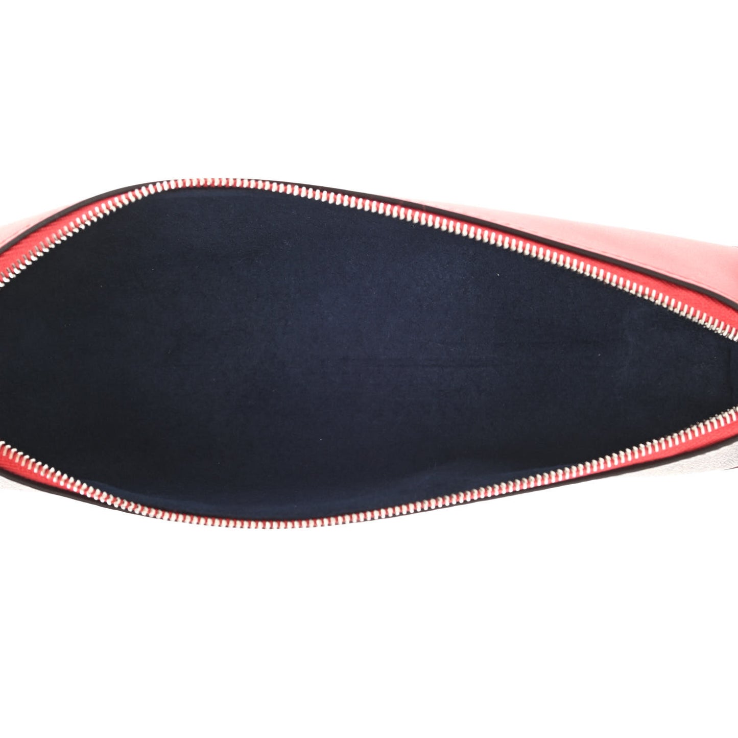 Monogram Elizabeth Pencil Pouch Rouge