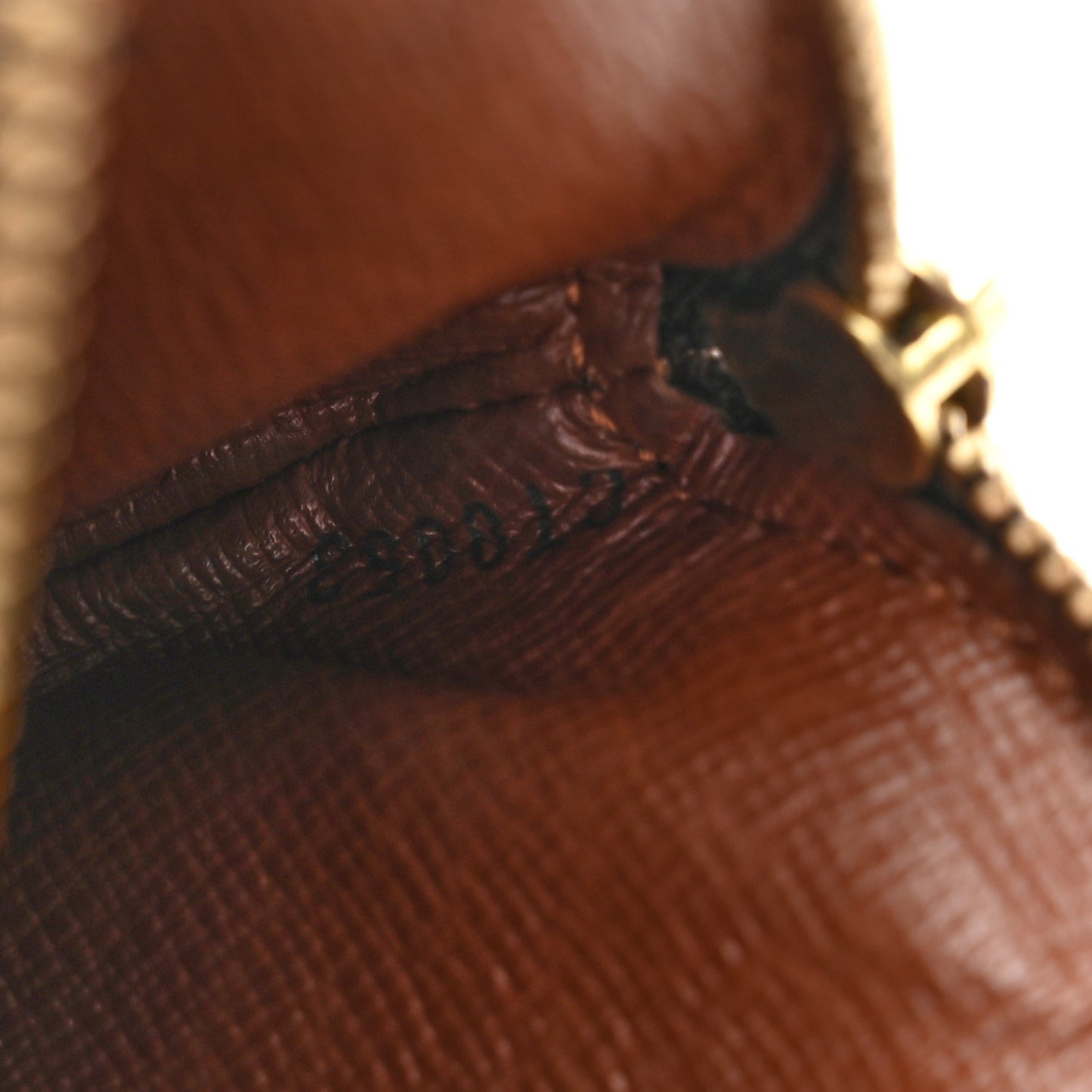 Monogram Round Coin Purse