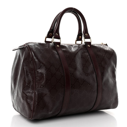 Gucci Imprime Monogram Medium Joy Boston Bordeaux 3 of 11