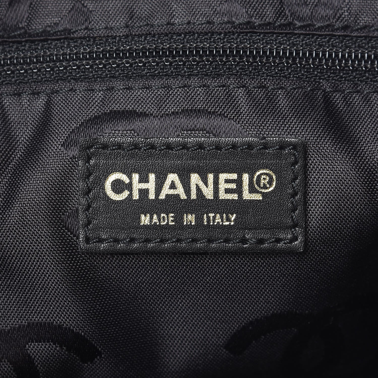 Chanel Caviar CC Wood Chain Hobo Black 6 of 9