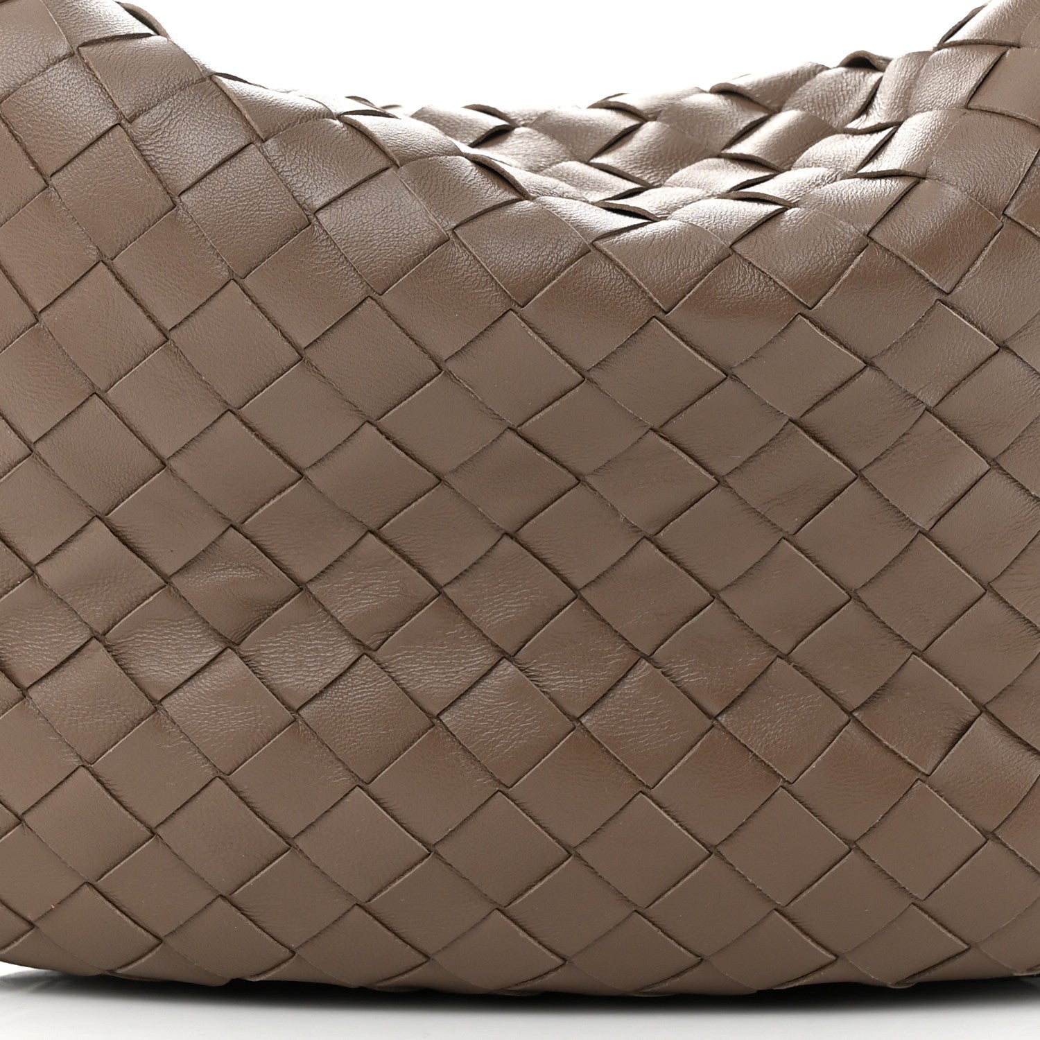 Bottega Veneta Nappa Intrecciato Teen Jodie Hobo Dark Taupe 8 of 10