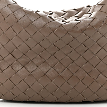 Bottega Veneta Nappa Intrecciato Teen Jodie Hobo Dark Taupe 8 of 10