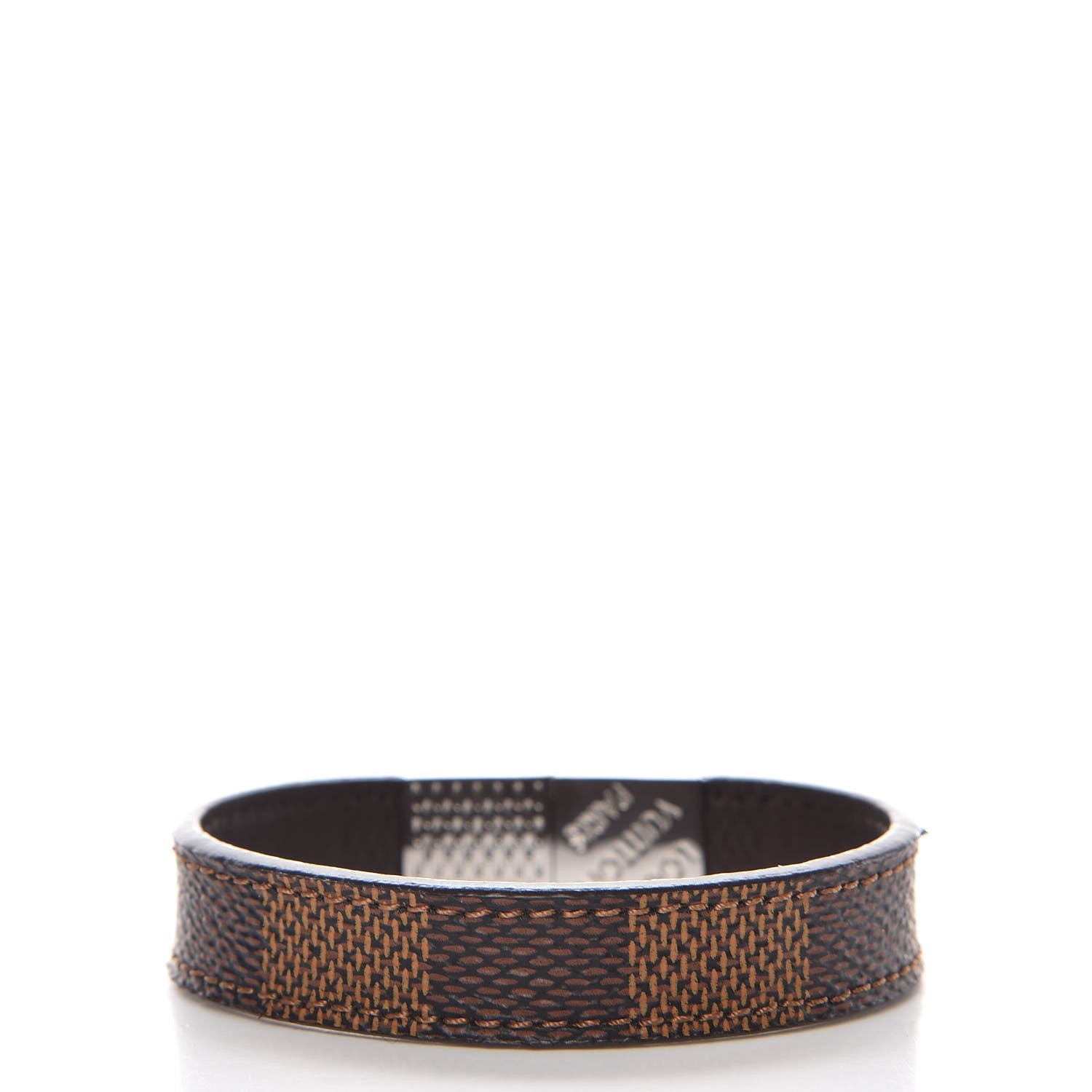 Louis Vuitton Damier Ebene Pull It Bracelet 19 4 of 6
