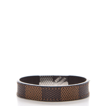 Louis Vuitton Damier Ebene Pull It Bracelet 19 4 of 6