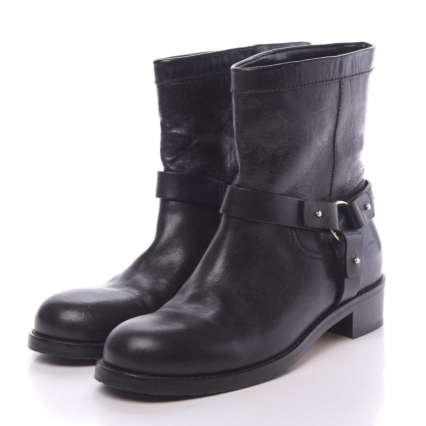 Calfskin Boots 39 Black