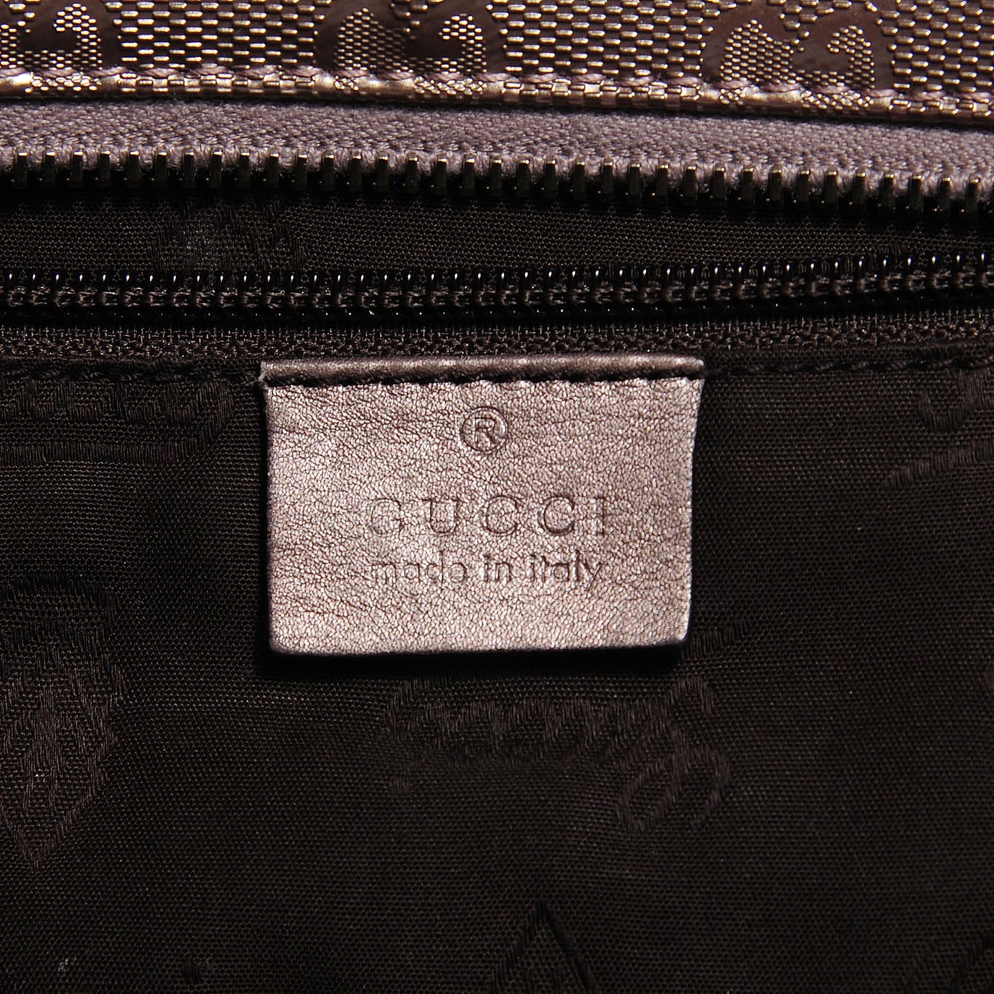 Imprime Monogram Medium Zippered Shopping Tote Mauve