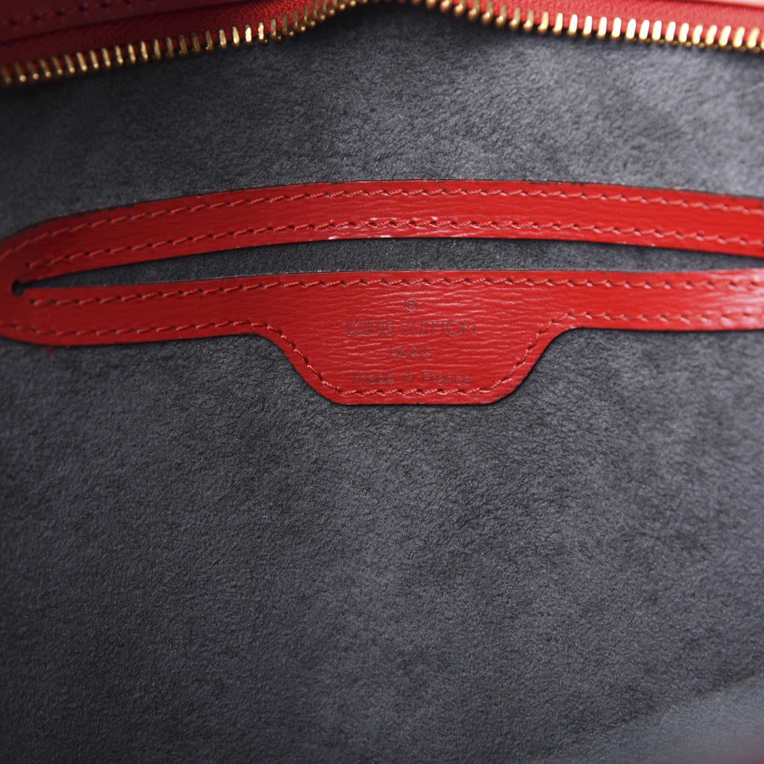 Louis Vuitton Epi Saint Jacques PM Red 8 of 16