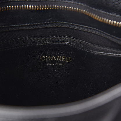 Chanel Caviar Quilted Medallion Tote Black 5 of 9
