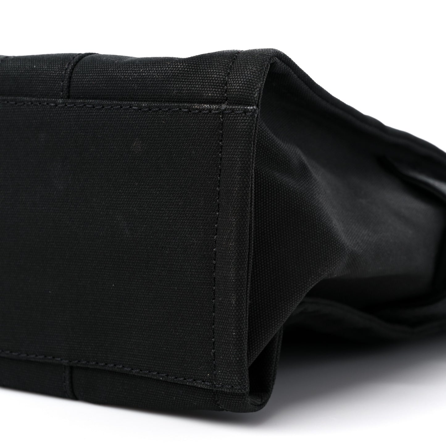 Cotton Canvas Large The Tote Bag Black