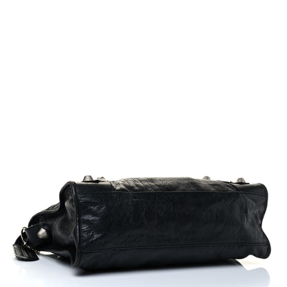 Balenciaga Agneau Giant 21 Silver Hardware City Black 3 of 4