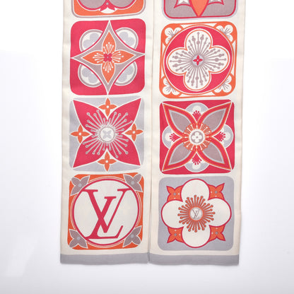 Louis Vuitton Silk Kamonogram Bandeau Corail 3 of 6