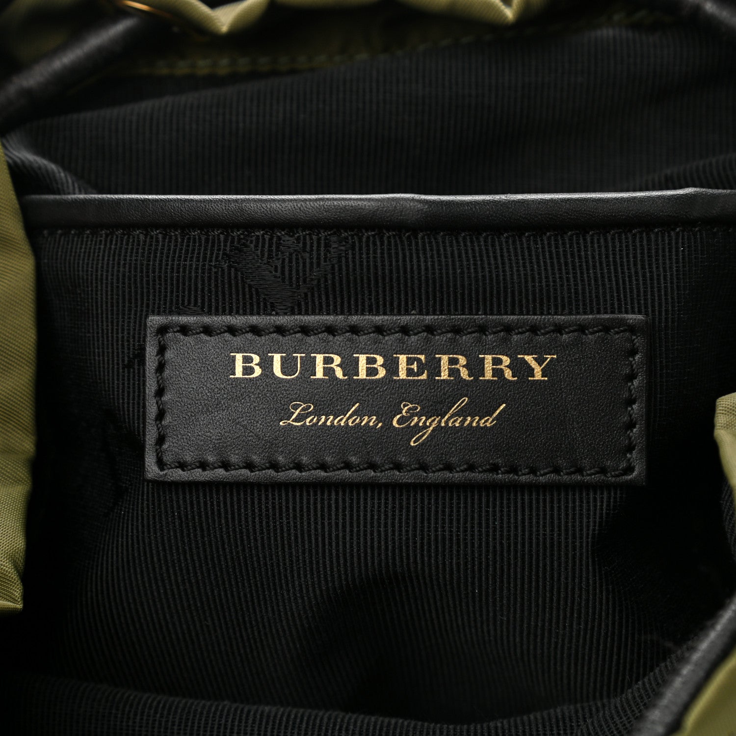 Burberry Nylon Small Crossbody Rucksack Backpack Canvas Green 7 of 14