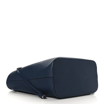 Louis Vuitton Epi Neverfull MM Indigo 4 of 9