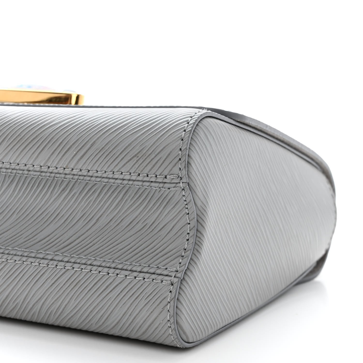 Louis Vuitton Epi Moonstone Twist Shoulder Bag MM Grey 11 of 12