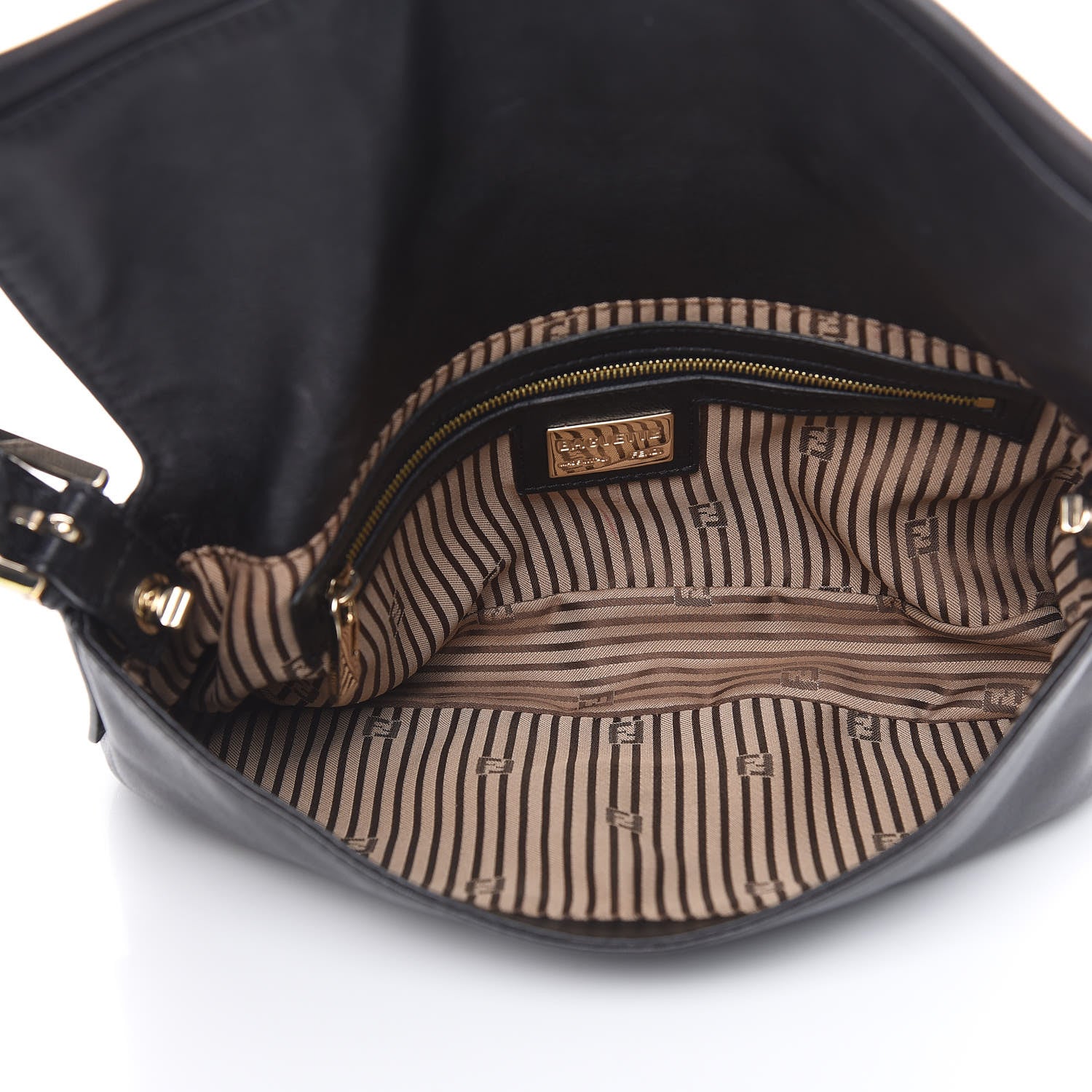Fendi Calfskin Baguette Black 5 of 14