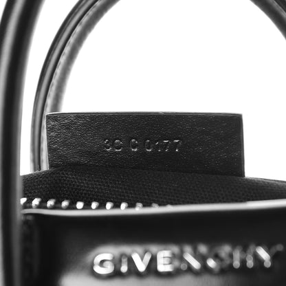 Givenchy Shiny Lord Calfskin Mini Antigona Black 8 of 13