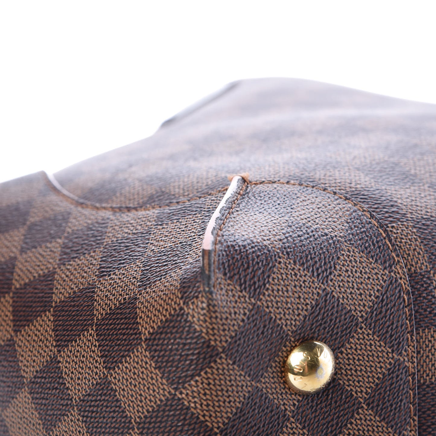 Damier Ebene Caissa Hobo Rose Ballerine