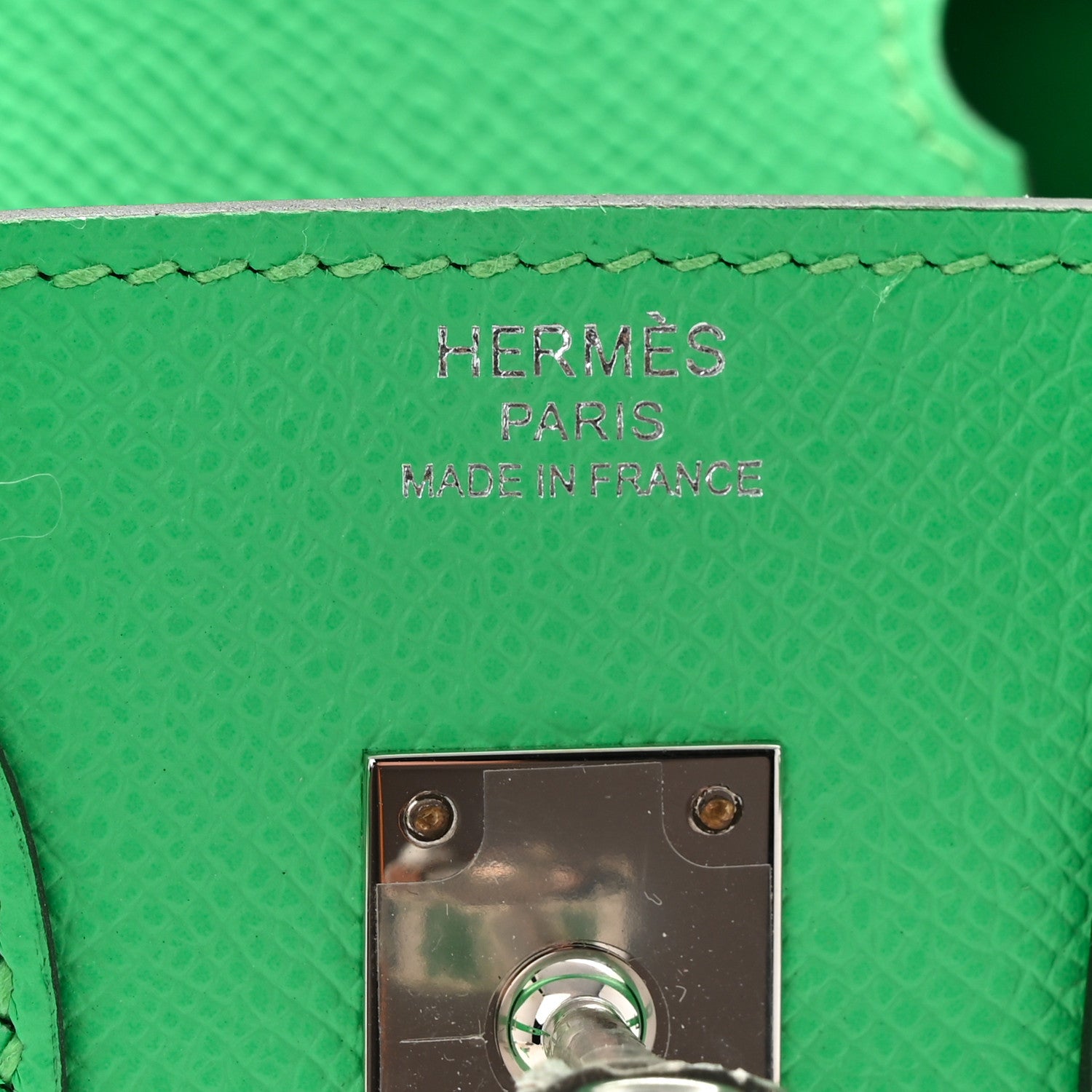 Hermes Epsom Birkin Sellier 25 Vert Comics 6 of 11