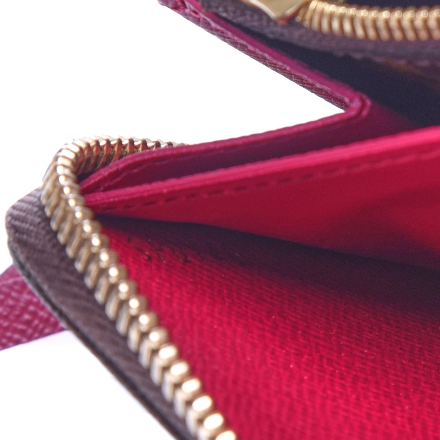 Louis Vuitton Monogram Clemence Wallet Fuchsia 7 of 8