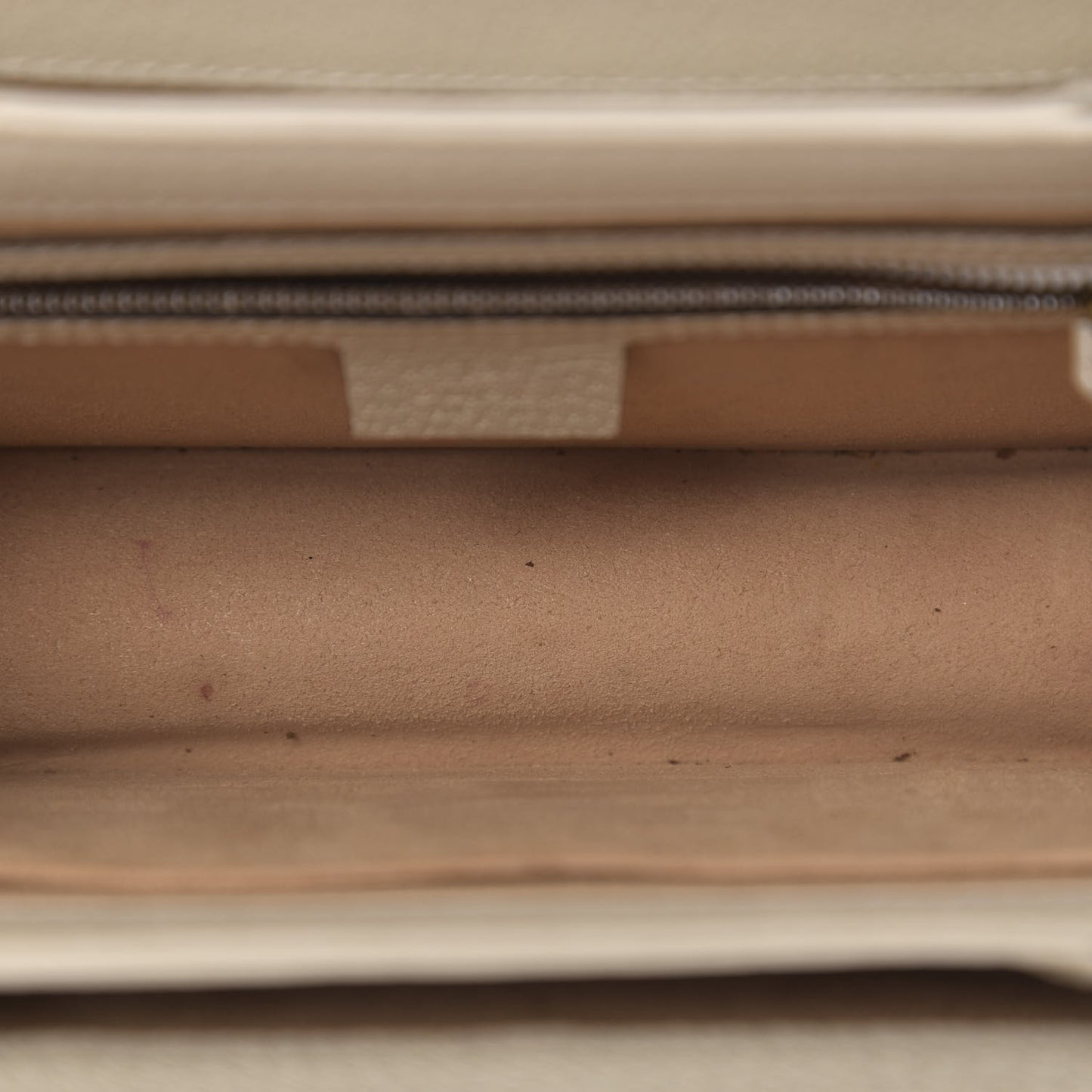 GG Supreme Monogram Small Queen Margaret Top Handle Bag White