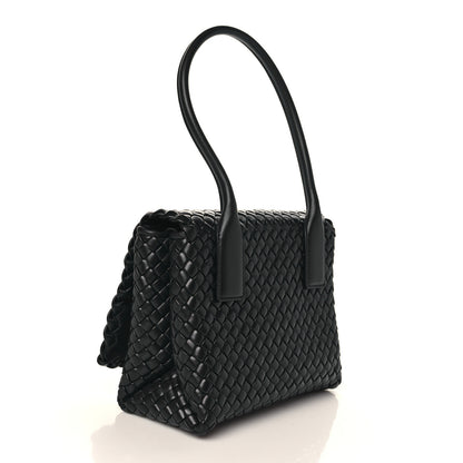 Bottega Veneta Nappa Intrecciato Patti Top Handle Bag Space 2 of 8