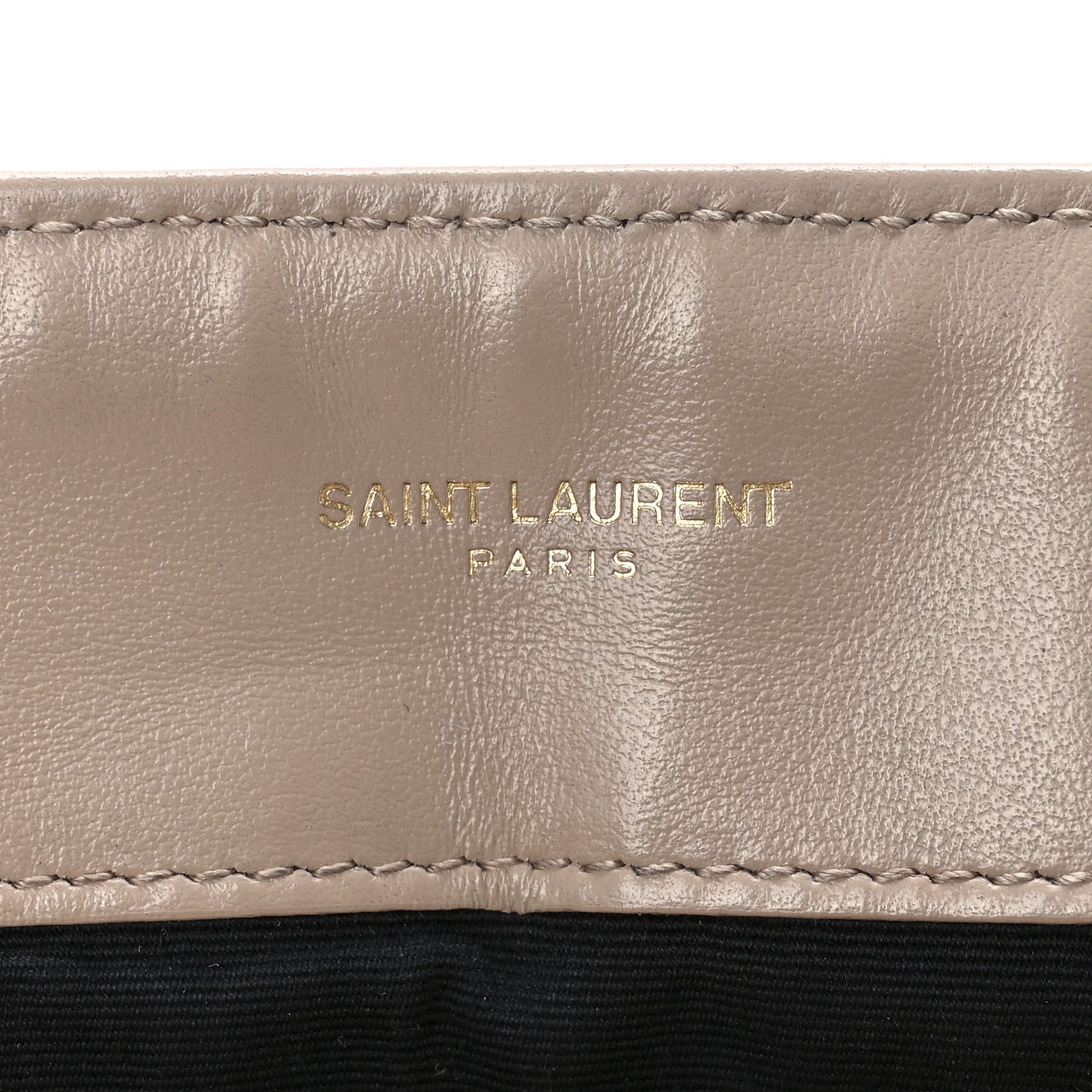 Calfskin Y Quilted Monogram Medium Loulou Chain Satchel Dark Beige