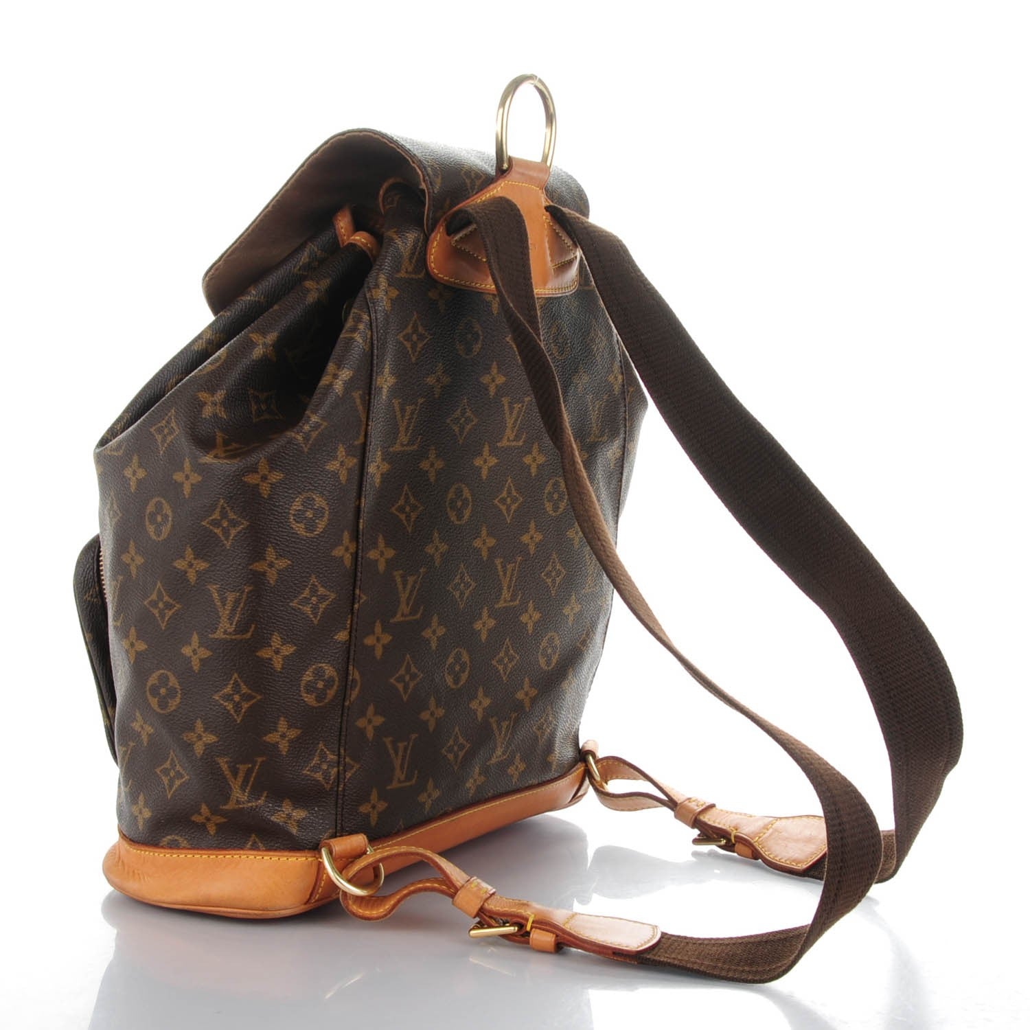Louis Vuitton Monogram Montsouris GM Backpack 3 of 7
