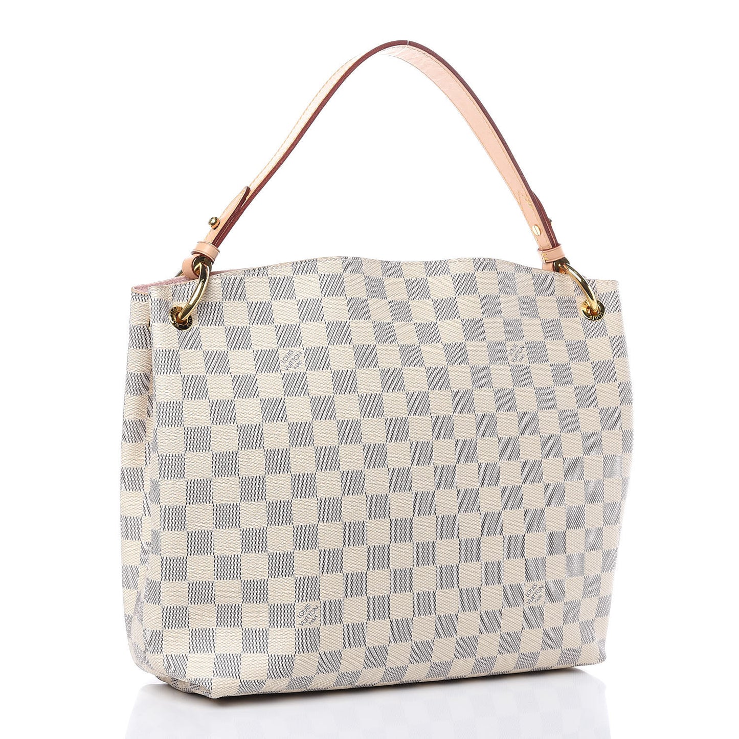 Damier Azur Graceful PM Rose Ballerine