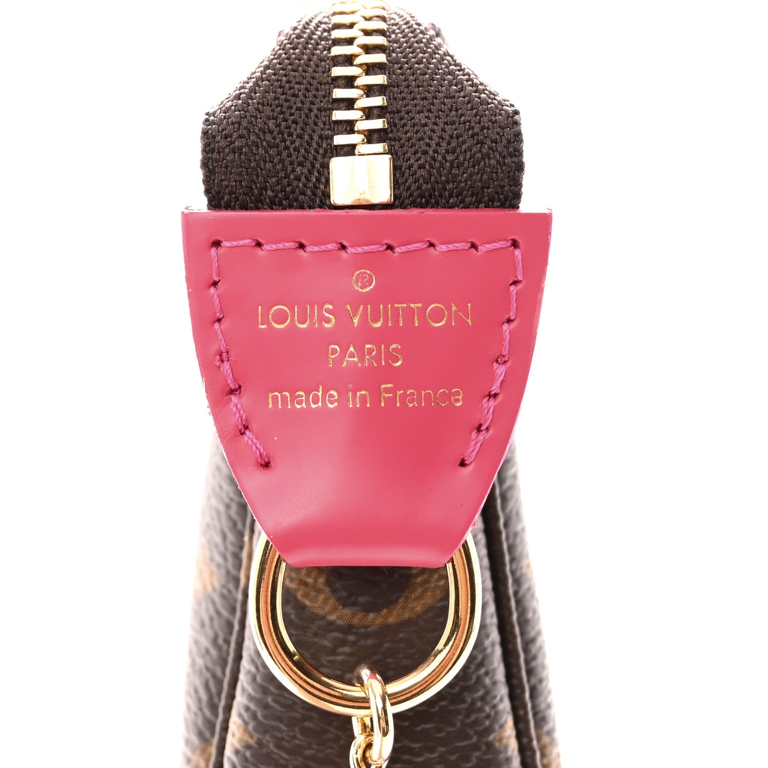 Louis Vuitton Monogram 2020 Christmas Animation Roller Coaster Mini Pochette Accessories Pivoine 6 of 7