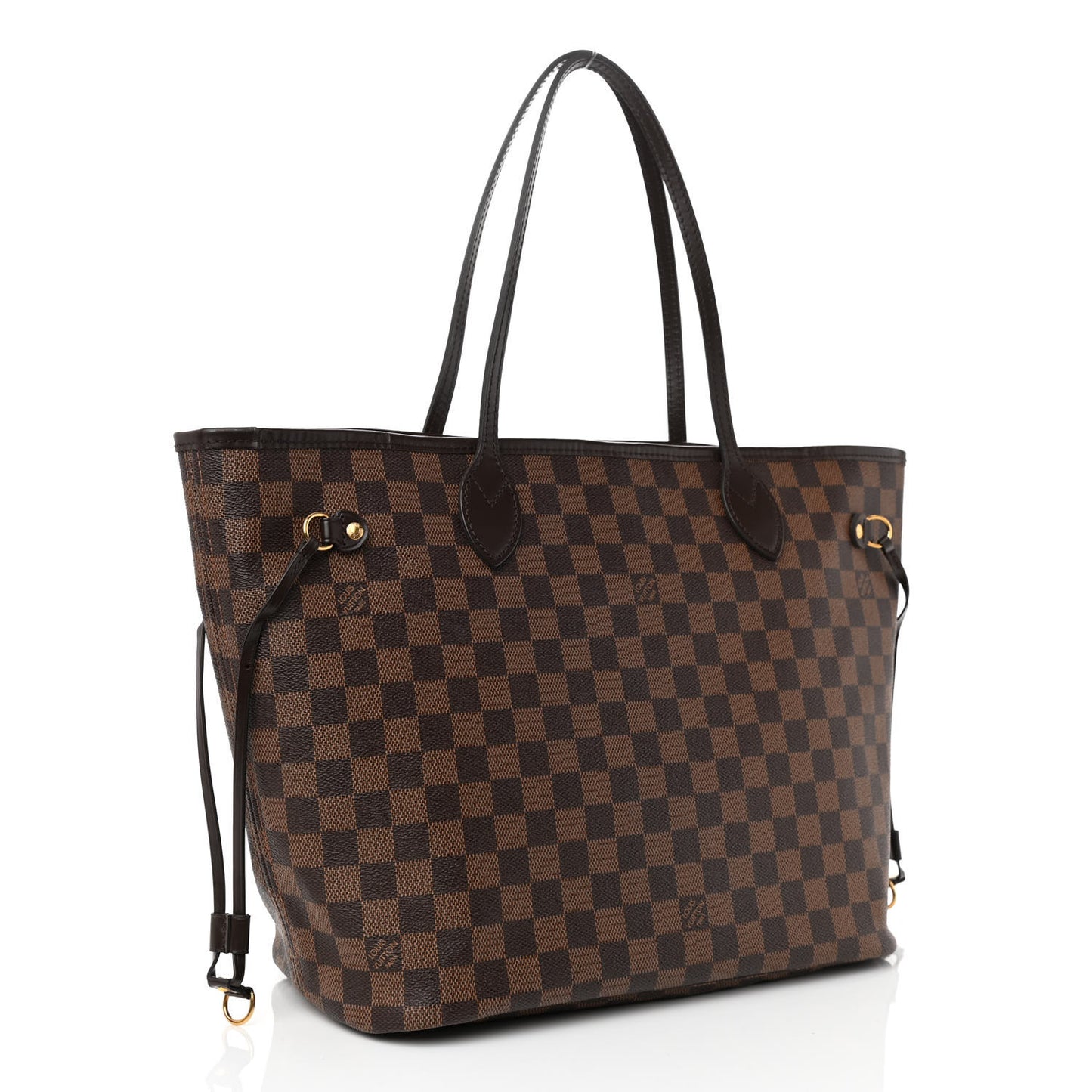 Damier Ebene Neo Neverfull MM Rose Ballerine