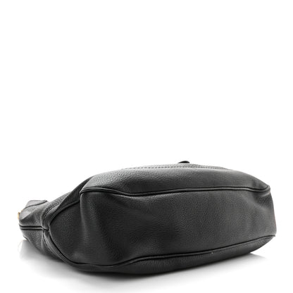 Gucci Calfskin Medium New Jackie Shoulder Bag Black 3 of 10