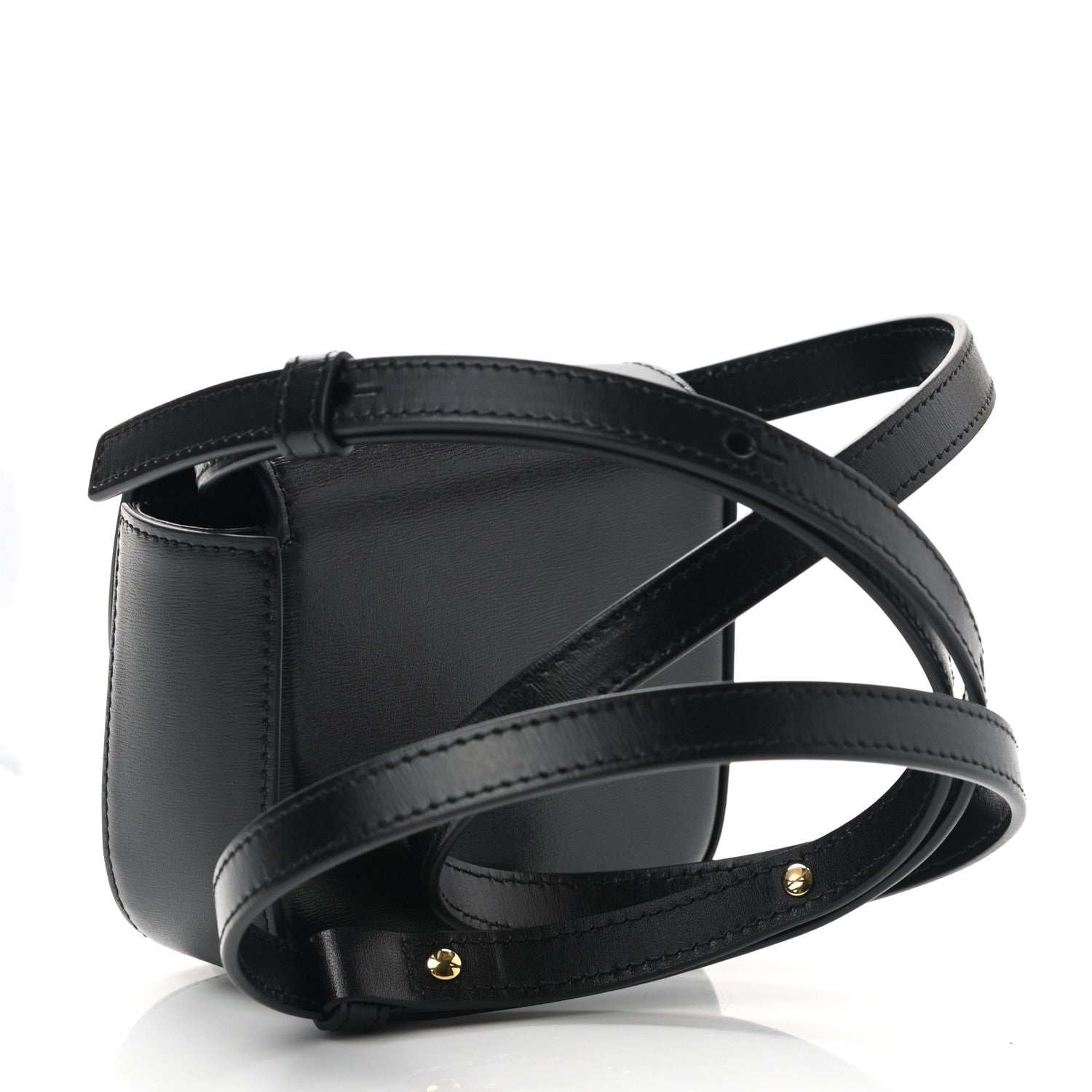 Celine Shiny Calfskin Mini Triomphe Black 6 of 11