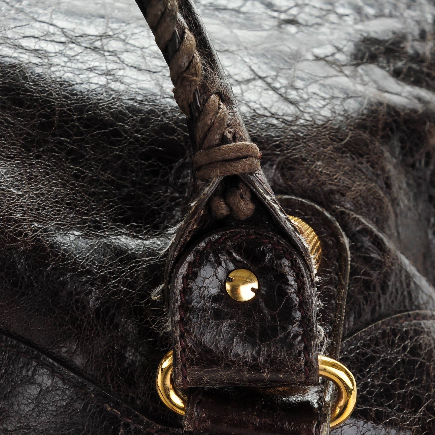 Balenciaga Agneau Giant 21 Gold Hardware City Charbon 6 of 13