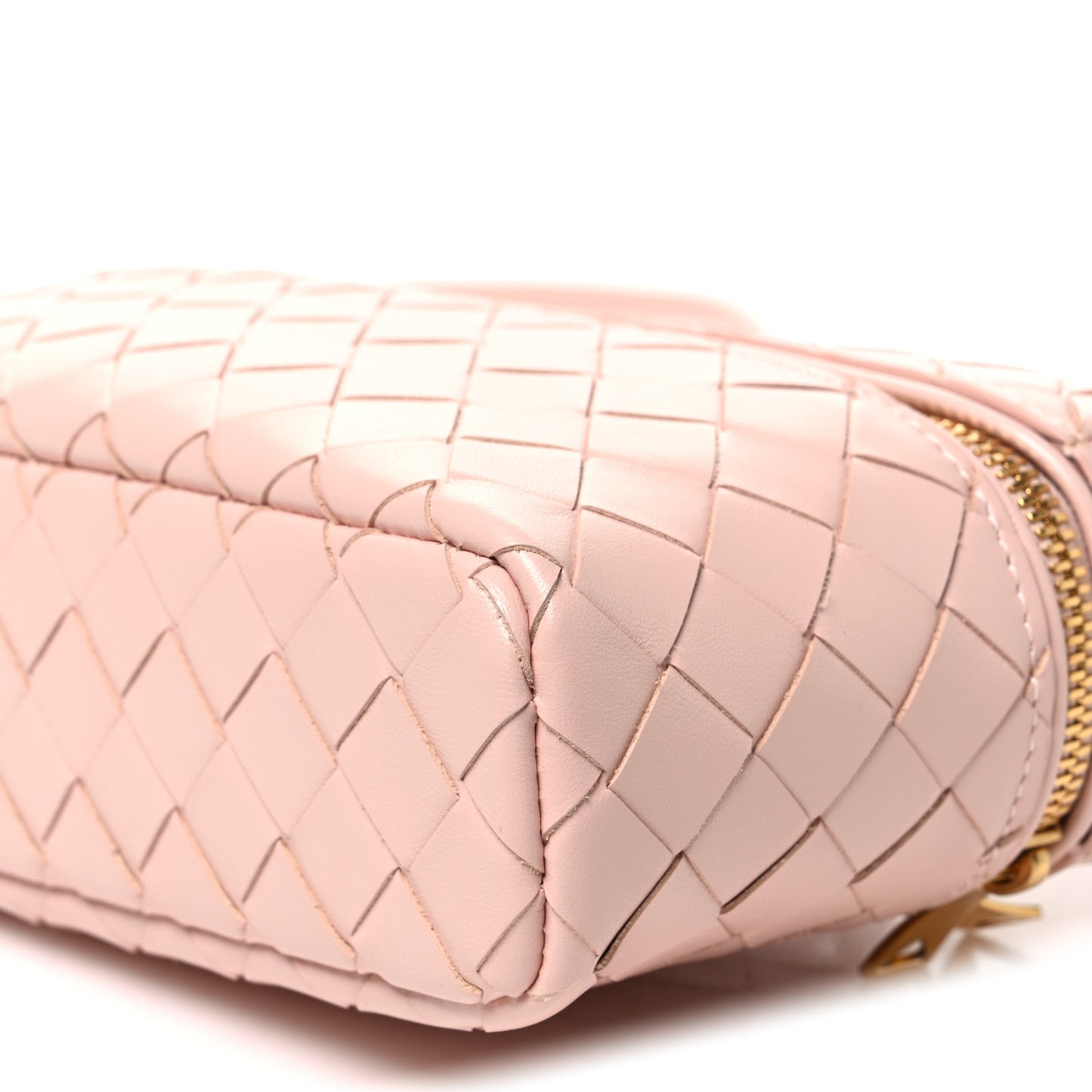 Calfskin Intrecciato Bang Bang Vanity Case Cameo