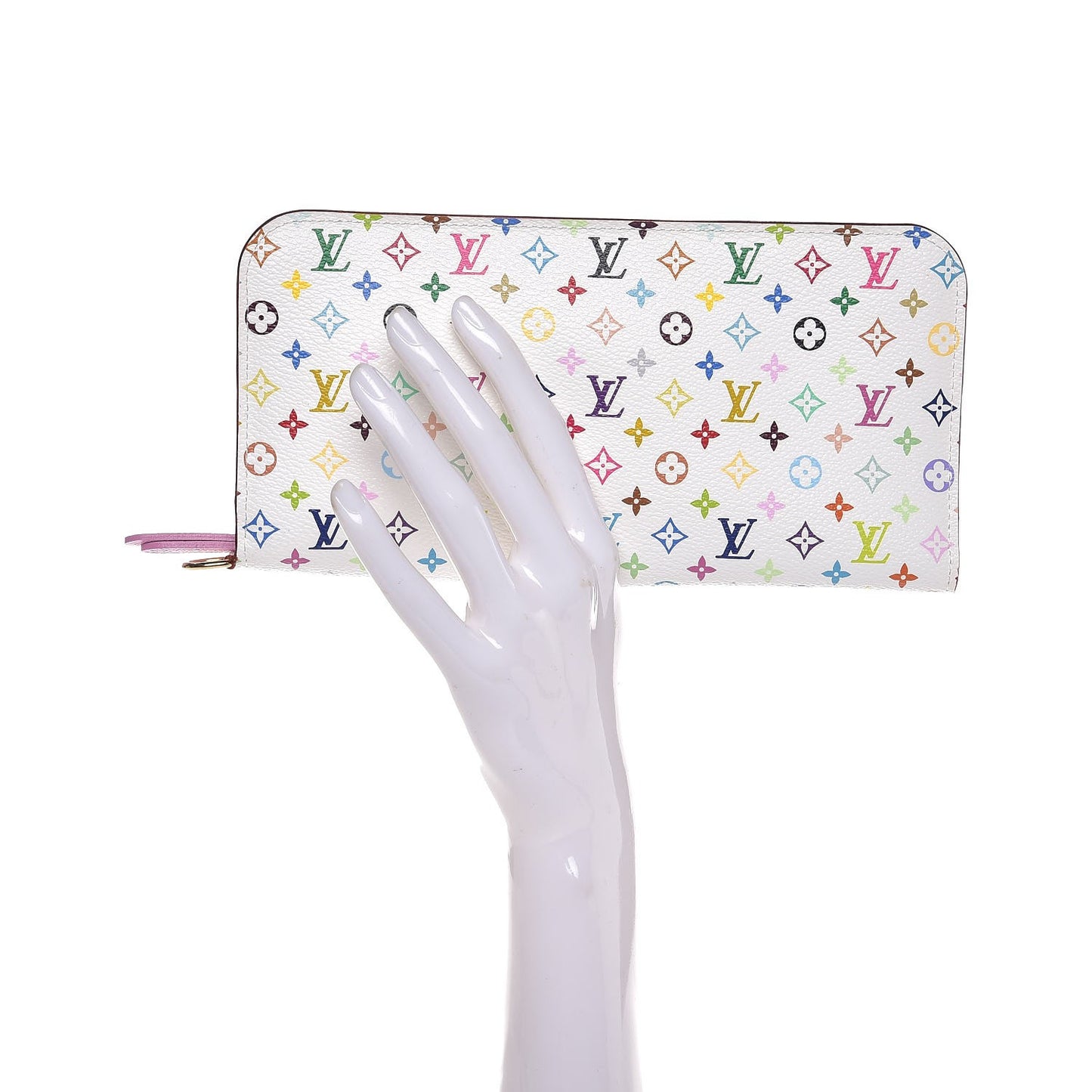 Monogram Multicolor Insolite Wallet White Litchi