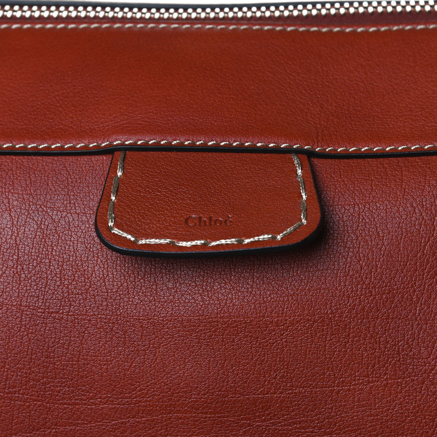 Chloe Buffalo Edith Oversized Day Bag Sepia Brown 12 of 18