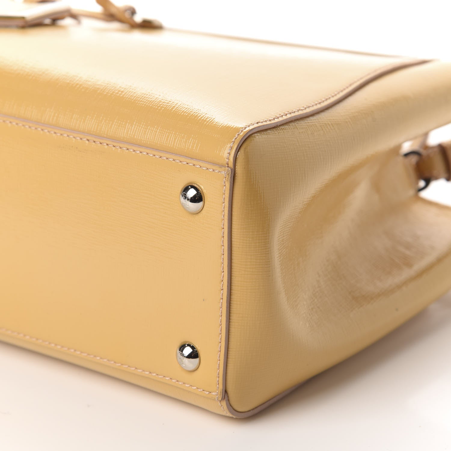 Fendi Vitello Vernice Camoscio Petite 2Jours Tote Make Up 7 of 12