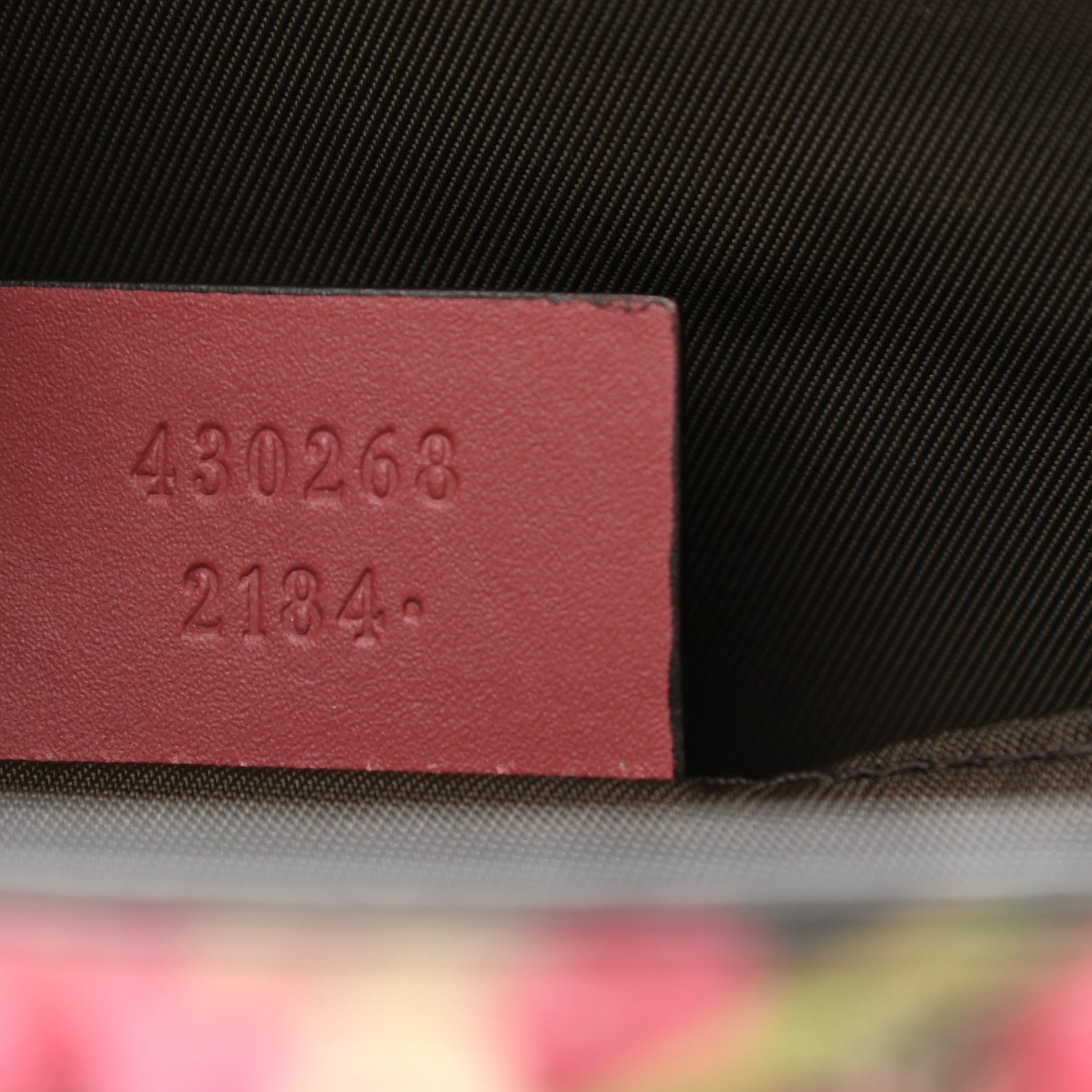 Gucci GG Supreme Monogram Blooms Large Cosmetic Case Beige Multicolor Dry Rose 7 of 7