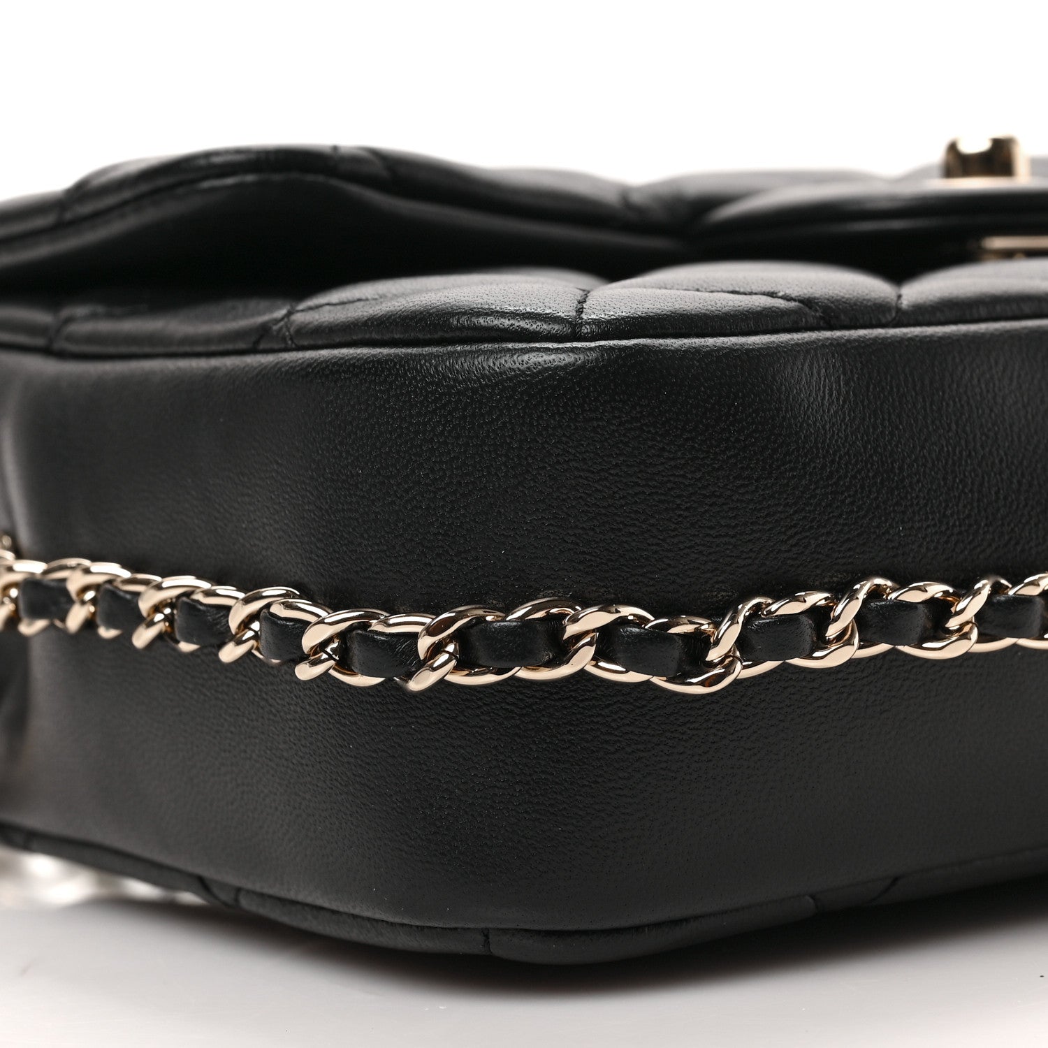 Chanel Lambskin Quilted Small My Precious Flap Black 8 of 9