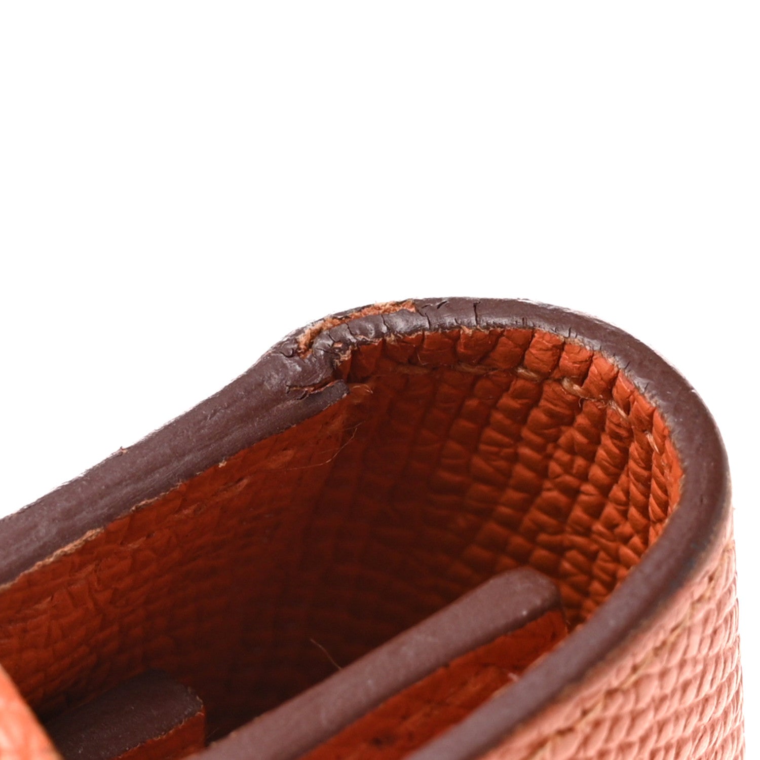 Hermes Epsom Kelly Longue Wallet Orange 10 of 11