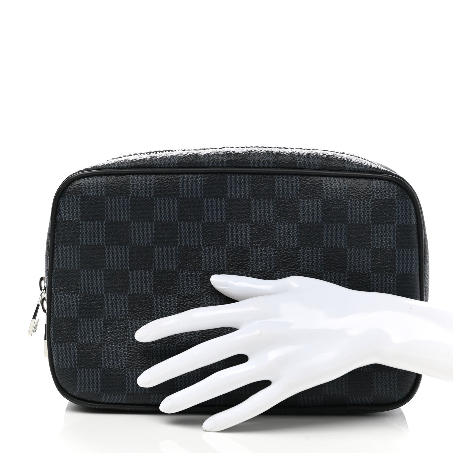 Louis Vuitton Damier Graphite Toilet Pouch GM 2 of 9