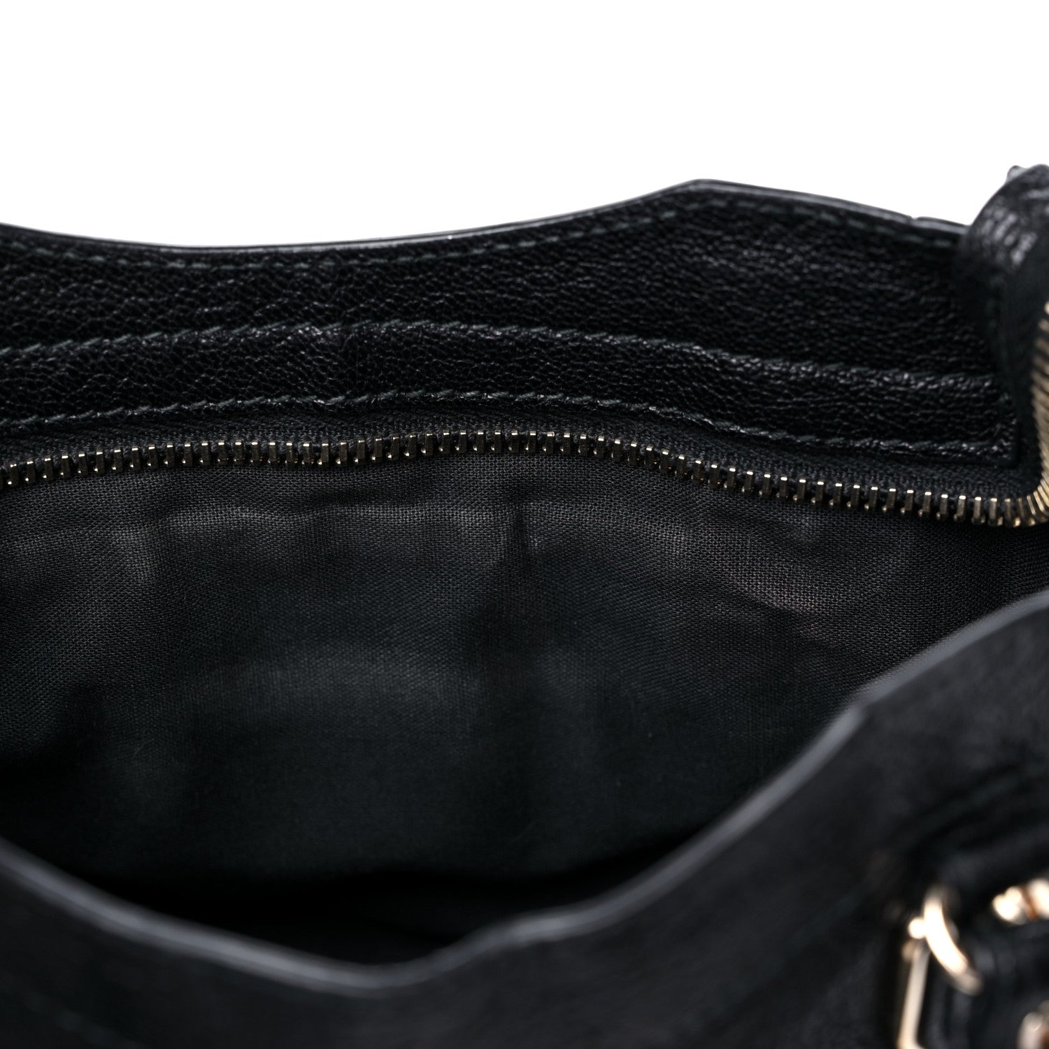 Balenciaga Chevre Gold Metallic Edge Hardware Mini City Black 9 of 10