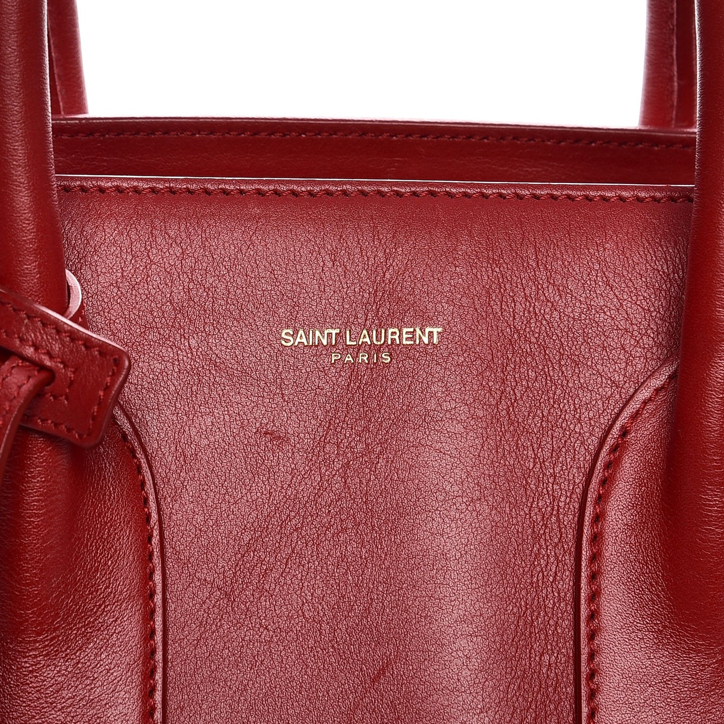 Calfskin Small Sac De Jour Rouge Orient