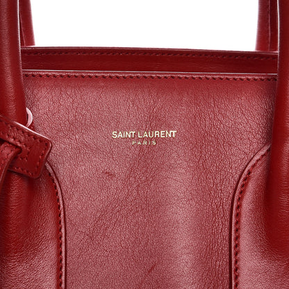 Saint Laurent Calfskin Small Sac De Jour Rouge Orient 9 of 16